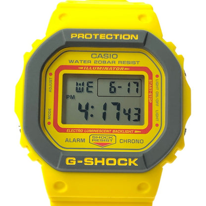 【中古美品】【メンズ】 G-SHOCK ジーショック 5600 SERIES DW-5610Y-9 デジタル クォーツ 腕時計 アクセサリー 196-260618-rt-19-tagh カラー：イエロー 万代Net店