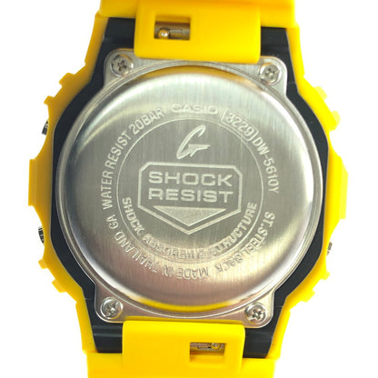 【中古美品】【メンズ】 G-SHOCK ジーショック 5600 SERIES DW-5610Y-9 デジタル クォーツ 腕時計 アクセサリー 196-260618-rt-19-tagh カラー：イエロー 万代Net店