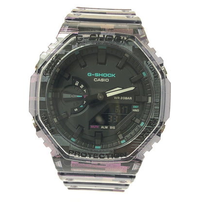 【中古美品】【メンズ】 G-SHOCK ジーショック 2100 SERIES GA-2100NN-1A デジタル アナログ クォーツ 腕時計 アクセサリー 196-260618-rt-15-tagh カラー：ピンク 万代Net店