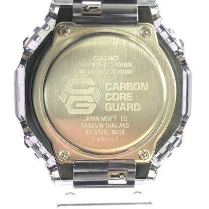 【中古美品】【メンズ】 G-SHOCK ジーショック 2100 SERIES GA-2100NN-1A デジタル アナログ クォーツ 腕時計 アクセサリー 196-260618-rt-15-tagh カラー：ピンク 万代Net店