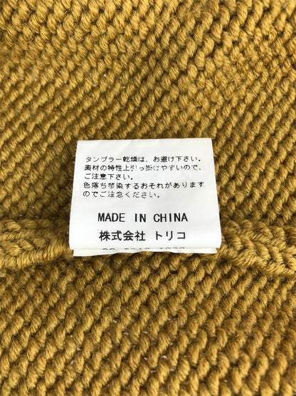 【中古品】【メンズ】 crepuscule クレプスキュール CREW NECK KNIT 1303-004 クルーネックニット セーター 140-240921-hi-07-tag サイズ：1 カラー：マスタード 万代Net店