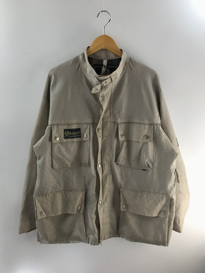 【ジャンク品】【メンズ】 BELSTAFF ベルスタッフ BELSTAFF ベルスタッフ NYLON JACKET 裏地チェック イタリア規格 ナイロンジャケット アウター 146-250131-mo-22-tag カラー：グレー系 万代Net店