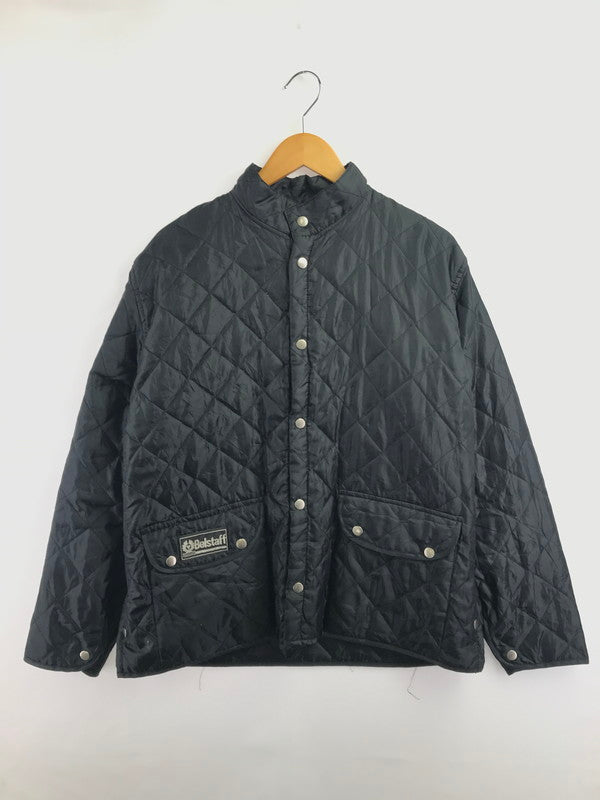 【ジャンク品】【メンズ】 BELSTAFF ベルスタッフ QUILTING JACKET キルティングジャケット アウター 146-260921-na-17-tagh サイズ：S カラー：ブラック 万代Net店