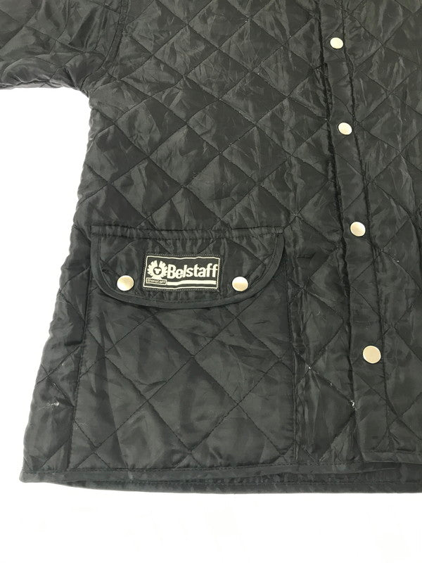【ジャンク品】【メンズ】 BELSTAFF ベルスタッフ QUILTING JACKET キルティングジャケット アウター 146-260921-na-17-tagh サイズ：S カラー：ブラック 万代Net店