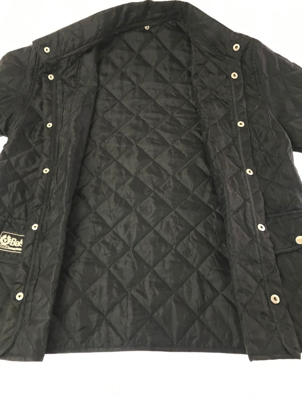 【ジャンク品】【メンズ】 BELSTAFF ベルスタッフ QUILTING JACKET キルティングジャケット アウター 146-260921-na-17-tagh サイズ：S カラー：ブラック 万代Net店