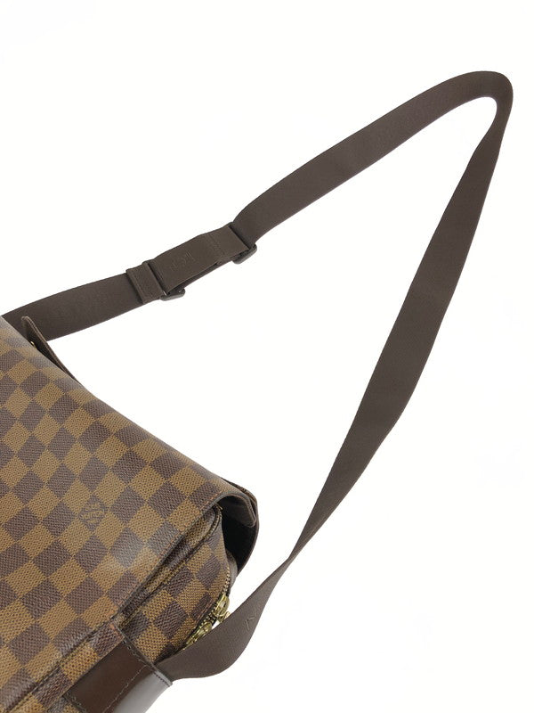 【中古品】【メンズ/レディース】 LOUIS VUITTON ルイ・ヴィトン  ダミエ ナヴィグリオ N45255 SR4078 カバン ショルダーバッグ 08年製 179-240416-kk-11-tag カラー：エベヌ 万代Net店