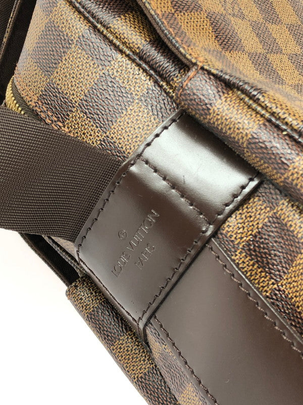 【中古品】【メンズ/レディース】 LOUIS VUITTON ルイ・ヴィトン  ダミエ ナヴィグリオ N45255 SR4078 カバン ショルダーバッグ 08年製 179-240416-kk-11-tag カラー：エベヌ 万代Net店