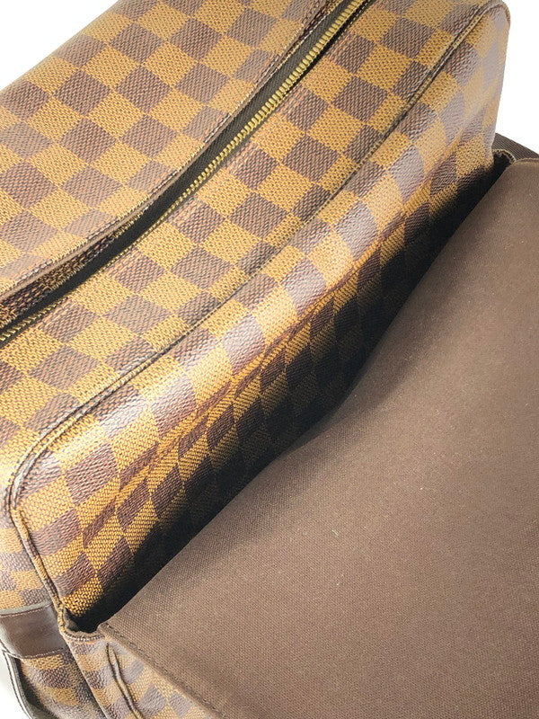 【中古品】【メンズ/レディース】 LOUIS VUITTON ルイ・ヴィトン  ダミエ ナヴィグリオ N45255 SR4078 カバン ショルダーバッグ 08年製 179-240416-kk-11-tag カラー：エベヌ 万代Net店