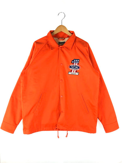 【中古品】【メンズ】 STUDIO D’ARTISAN ステュディオダルチザン  BOA LINED COACH JACKET 4582 ボアライン コーチジャケット アウター 145-240419-kk-6-tag サイズ：42 カラー：オレンジ 万代Net店