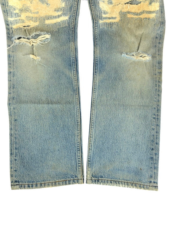 【現状渡し品】【メンズ】 Levi's リーバイス  501 DENIM PANTS 501-0193 デニムパンツ ボトムス トルコ製 ボタン裏 刻印T01 EURO LEVI'S 157-240416-yk-7-tag サイズ：31 カラー：ライトブルー 万代Net店