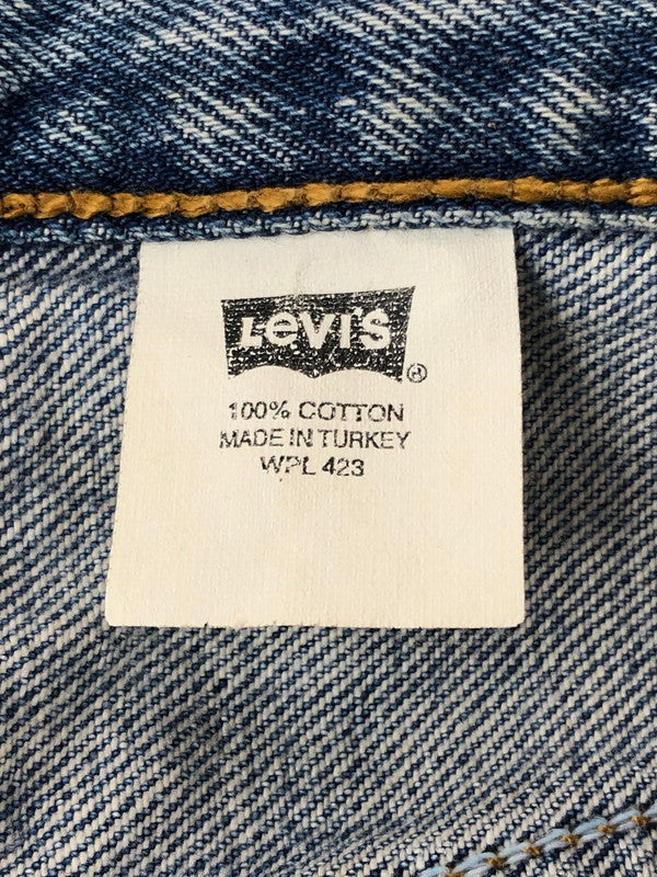 【現状渡し品】【メンズ】 Levi's リーバイス  501 DENIM PANTS 501-0193 デニムパンツ ボトムス トルコ製 ボタン裏 刻印T01 EURO LEVI'S 157-240416-yk-7-tag サイズ：31 カラー：ライトブルー 万代Net店