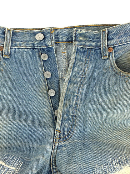 【現状渡し品】【メンズ】 Levi's リーバイス  501 DENIM PANTS 501-0193 デニムパンツ ボトムス トルコ製 ボタン裏 刻印T01 EURO LEVI'S 157-240416-yk-7-tag サイズ：31 カラー：ライトブルー 万代Net店