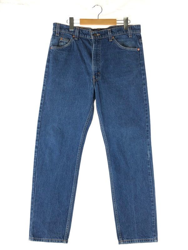 【中古品】【メンズ】 Levi's リーバイス  90's 505 STRAIGHT DENIM PANTS 90年代 505 ストレート デニムパンツ ボトムス オレンジタブ ボタン裏刻印575 157-240420-kk-8-tag サイズ：36 カラー：インディゴ 万代Net店