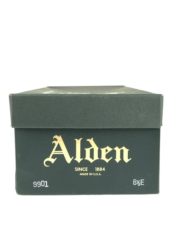 【中古品】【メンズ】 ALDEN オールデン × SHIPS シップス 別注 コラボ PLAIN TOE SHOES 9901 プレーントゥ シューズ 革靴 ドレスシューズ 164-240420-kk-21-tag カラー：ブラック 万代Net店