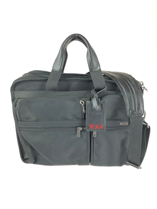 【現状渡し品】【メンズ】 TUMI トゥミ ALPHA アルファ エクスパンダブルオーガナイザー コンピューターブリーフ 26060D4 カバン ビジネスバッグ 2WAY ブリーフケース 188-240429-kk-14-tag カラー：ブラック 万代Net店