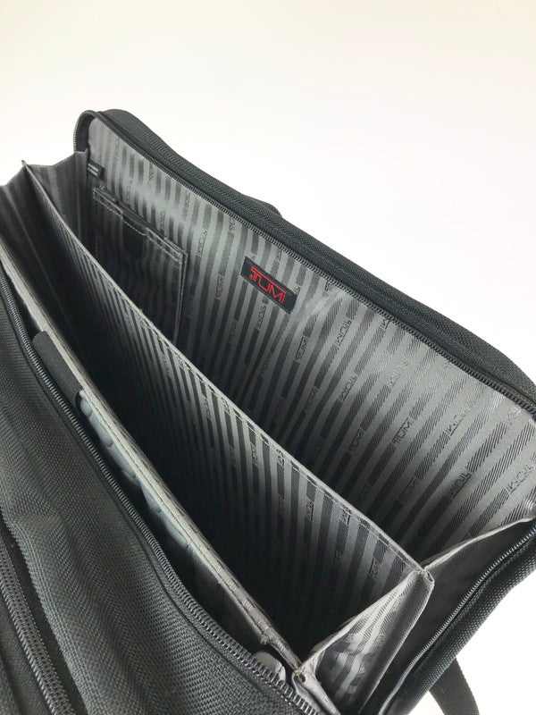 【現状渡し品】【メンズ】 TUMI トゥミ ALPHA アルファ エクスパンダブルオーガナイザー コンピューターブリーフ 26060D4 カバン ビジネスバッグ 2WAY ブリーフケース 188-240429-kk-14-tag カラー：ブラック 万代Net店