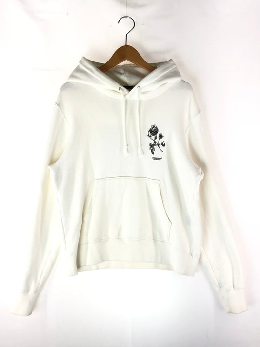 【中古品】【レディース】 UNDERCOVER アンダーカバー  × RITA リタ 別注 コラボ 19AW 10th ANNIVERSARY PULLOVER HOODIE 19FW UR-04 10周年記念 プルオーバーフーディー トップス パーカー 140-240426-kk-2-tag サイズ：1 カラー：ホワイト 万代Net店