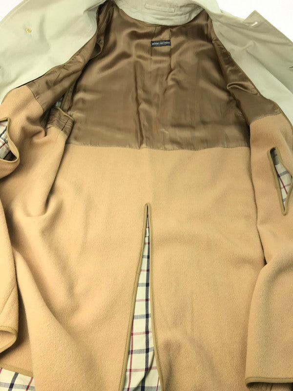 【中古品】【メンズ】 Brooks Brothers ブルックスブラザーズ BROOKS BROTHERS ブルックスブラザーズ 70-80S STEN COLLAR COAT ライナー付きステンカラーコート アウター 146-250116-mo-08-tag サイズ：44REG カラー：ベージュ 万代Net店