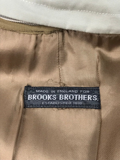 【中古品】【メンズ】 Brooks Brothers ブルックスブラザーズ BROOKS BROTHERS ブルックスブラザーズ 70-80S STEN COLLAR COAT ライナー付きステンカラーコート アウター 146-250116-mo-08-tag サイズ：44REG カラー：ベージュ 万代Net店