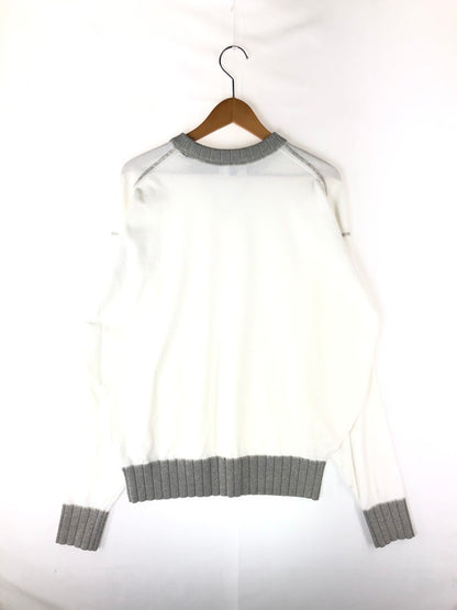 【中古品】【メンズ】  HERILL ヘリル SUVIN COTTON SWEAT SHIRTS 23-080-HL-8050-1 スビン コットン スウェット シャツ トップス 140-240420-mo-1-tag サイズ：3 カラー：ホワイト 万代Net店