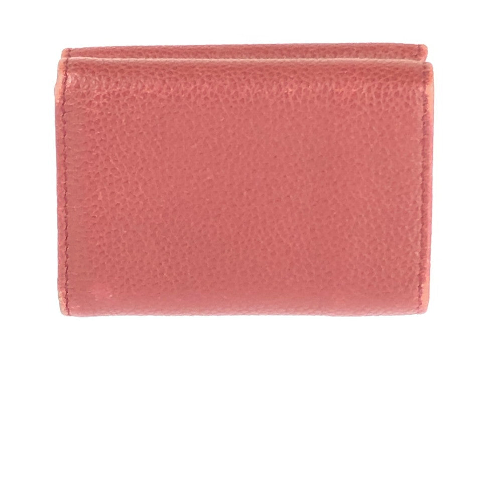 【中古品】【メンズ/レディース】 BALENCIAGA バレンシアガ EVERYDAY COMPACT WALLET 551921 6065 エヴリデイ コンパクト ウォレット 三つ折り財布 181-240424-mo-5-tag カラー：ダークレッド 万代Net店