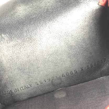 【中古品】【メンズ/レディース】 BALENCIAGA バレンシアガ EVERYDAY COMPACT WALLET 551921 6065 エヴリデイ コンパクト ウォレット 三つ折り財布 181-240424-mo-5-tag カラー：ダークレッド 万代Net店