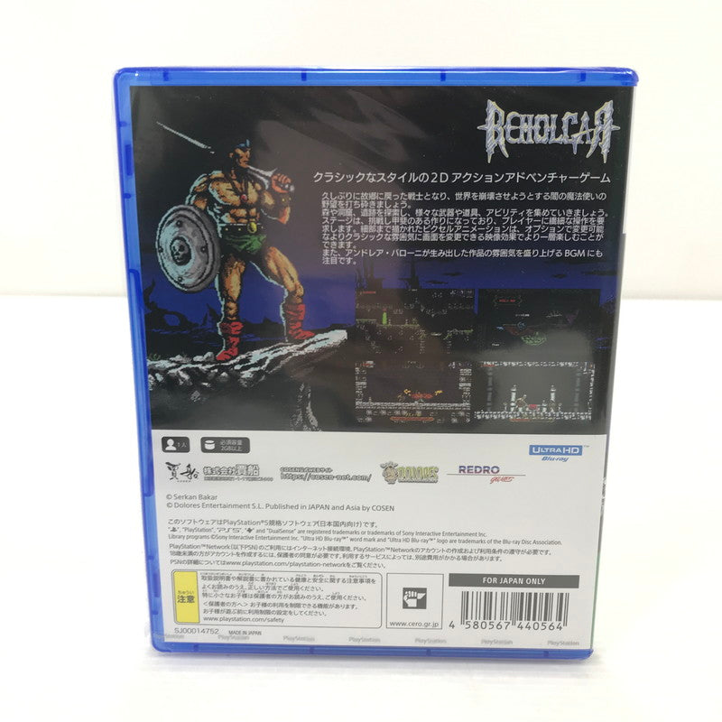 【中古美品】【メンズ】 【未開封】PlayStation5 PS5 プレイステーション5 プレステ5 ソフト ベホルガー [CERO区分_B / 12歳以上対象] 026-251211-rt-28-tag 万代Net店