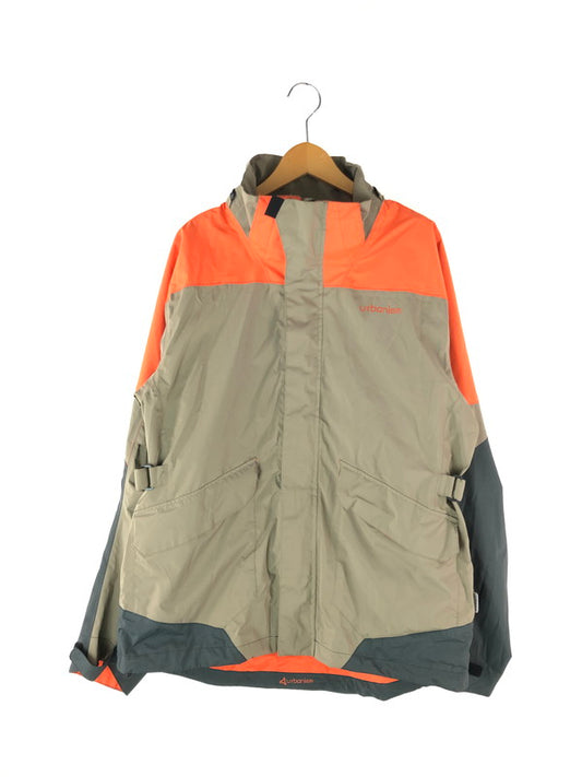 【中古品】【メンズ】  URBANISM アーバニズム URBAN STRETCH WATERPROOF JACKET UNR-302 アーバンストレッチ ウォータープルーフジャケット ライトアウター 144-240502-kk-7-tag サイズ：LL カラー：マルチオレンジ 万代Net店