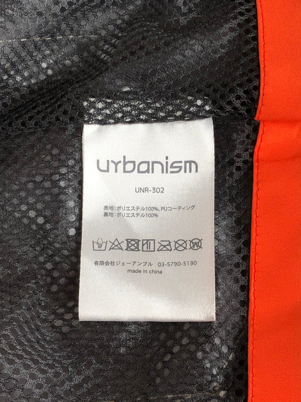 【中古品】【メンズ】  URBANISM アーバニズム URBAN STRETCH WATERPROOF JACKET UNR-302 アーバンストレッチ ウォータープルーフジャケット ライトアウター 144-240502-kk-7-tag サイズ：LL カラー：マルチオレンジ 万代Net店