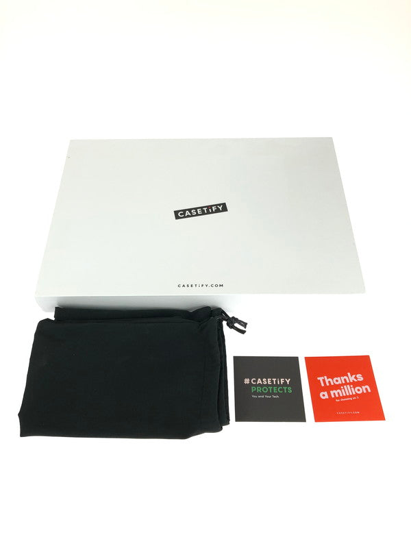【中古品】【メンズ】 CASETiFY ケースティファイ × WIND AND SEA ウィンダンシー 別注 コラボ WDS MACBOOK SLEEVE IRIDESCENT マックブックスリーブ イリデセント PCケース カバン クラッチバッグ 208-240503-kk-8-tag カラー：オーロラ 万代Net店