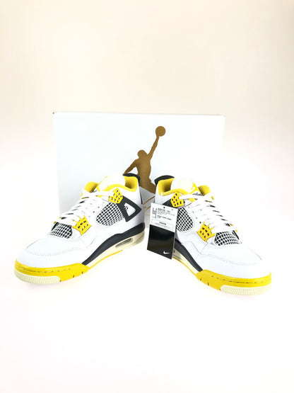 【中古美品】【メンズ】 NIKE ナイキ WMNS AIR JORDAN 4 RETRO AQ9129-101 ウィメンズ エアジョーダン4 レトロ スニーカー 靴 160-240502-kk-13-tag カラー：WHITE/COCONUT MILK 万代Net店