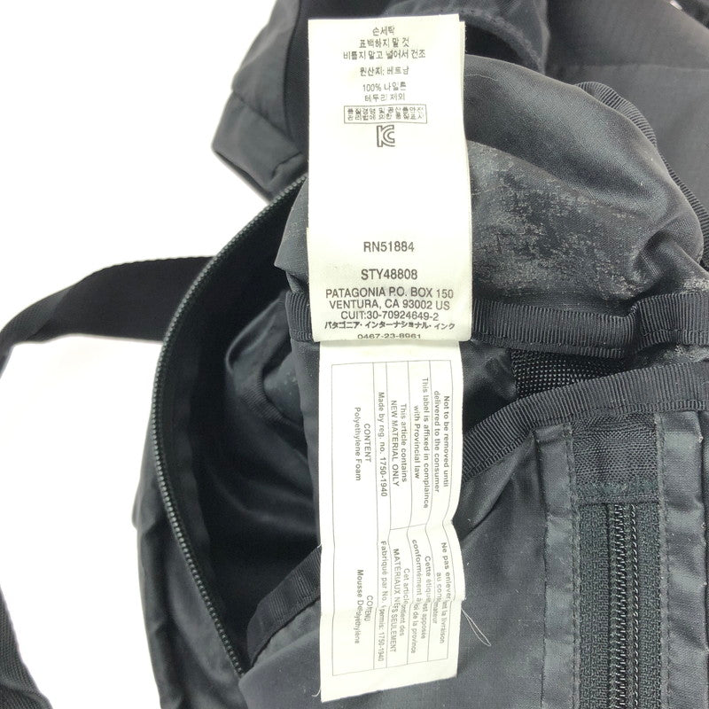 【現状渡し品】【メンズ】 patagonia パタゴニア  17AW LIGHTWEIGHT TRAVEL TOTE PACK 48808FA17 ライトウエイト トラベルトートパック カバン バックパック リュック 188-240504-kk-14-tag カラー：ブラック 万代Net店