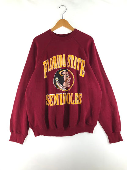 【中古品】【メンズ】 ARTEX アルテックス 70's-80's COLLEGE LOGO SWEATSHIRT カレッジロゴ スウェットシャツ プリント トレーナー 146-250815-hi-07-tag サイズ：XL カラー：レッド 万代Net店