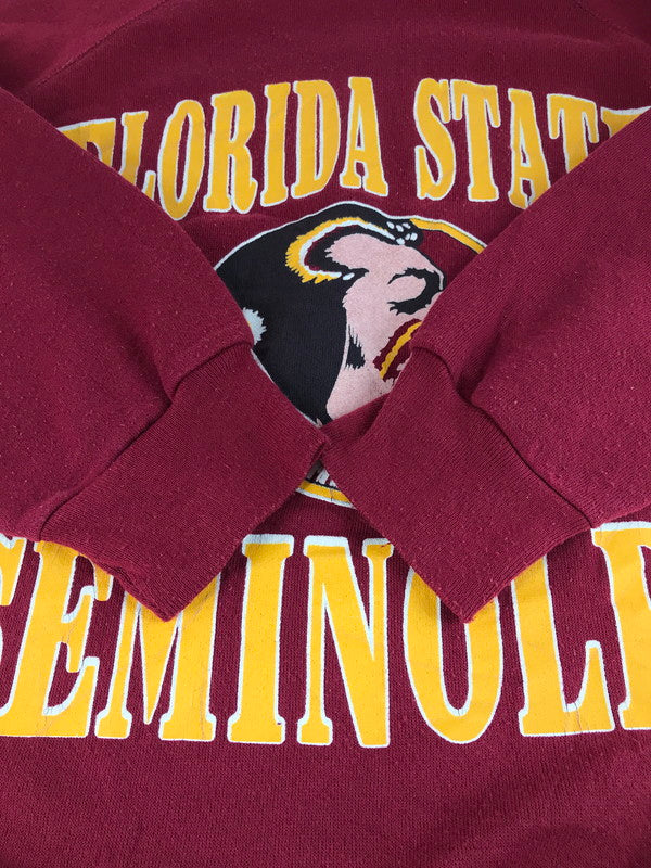 【中古品】【メンズ】 ARTEX アルテックス 70's-80's COLLEGE LOGO SWEATSHIRT カレッジロゴ スウェットシャツ プリント トレーナー 146-250815-hi-07-tag サイズ：XL カラー：レッド 万代Net店