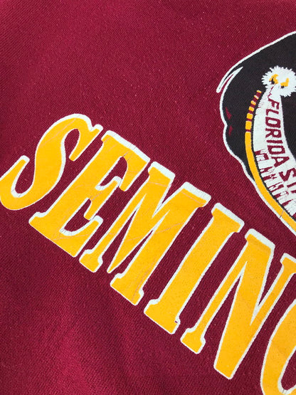 【中古品】【メンズ】 ARTEX アルテックス 70's-80's COLLEGE LOGO SWEATSHIRT カレッジロゴ スウェットシャツ プリント トレーナー 146-250815-hi-07-tag サイズ：XL カラー：レッド 万代Net店