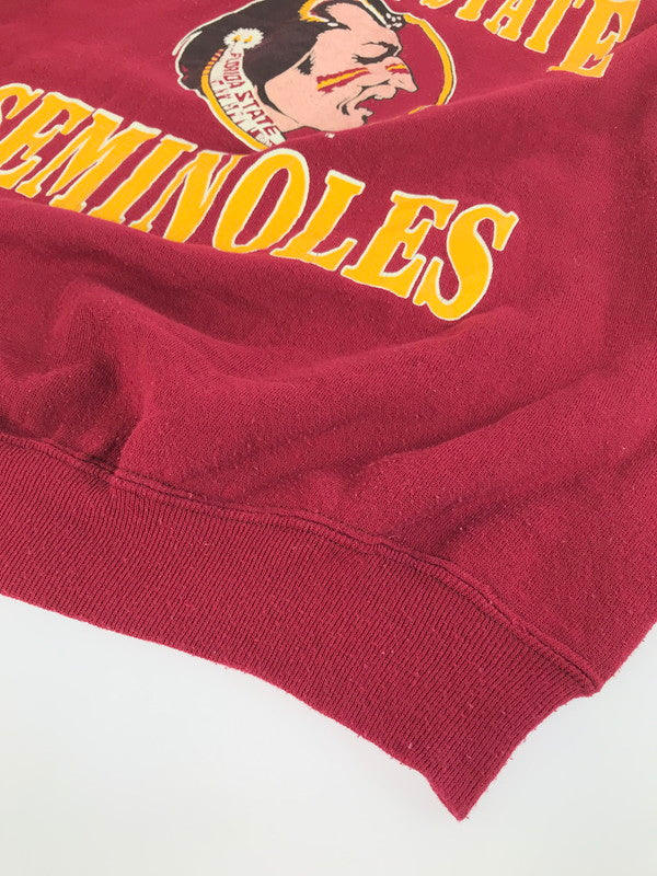【中古品】【メンズ】 ARTEX アルテックス 70's-80's COLLEGE LOGO SWEATSHIRT カレッジロゴ スウェットシャツ プリント トレーナー 146-250815-hi-07-tag サイズ：XL カラー：レッド 万代Net店