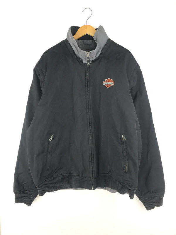 【中古品】【メンズ】 HARLEY DAVIDSON ハーレーダビッドソン REVERSEBULL JACKET 97527-10VM リバーシブルジャケット ブルゾン アウター 147-250214-ki-15-tag サイズ：2XL カラー：ブラック/グレー 万代Net店