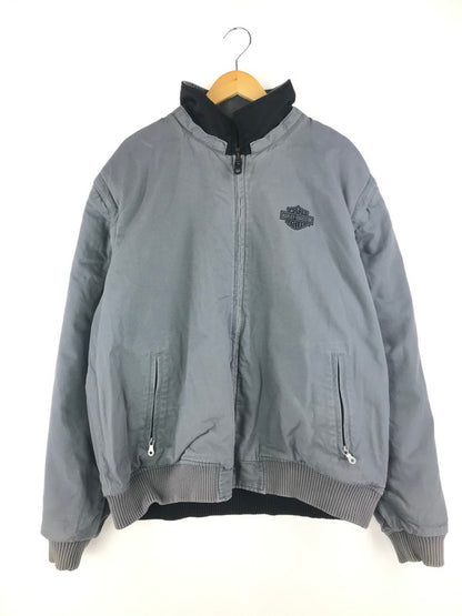 【中古品】【メンズ】 HARLEY DAVIDSON ハーレーダビッドソン REVERSEBULL JACKET 97527-10VM リバーシブルジャケット ブルゾン アウター 147-250214-ki-15-tag サイズ：2XL カラー：ブラック/グレー 万代Net店