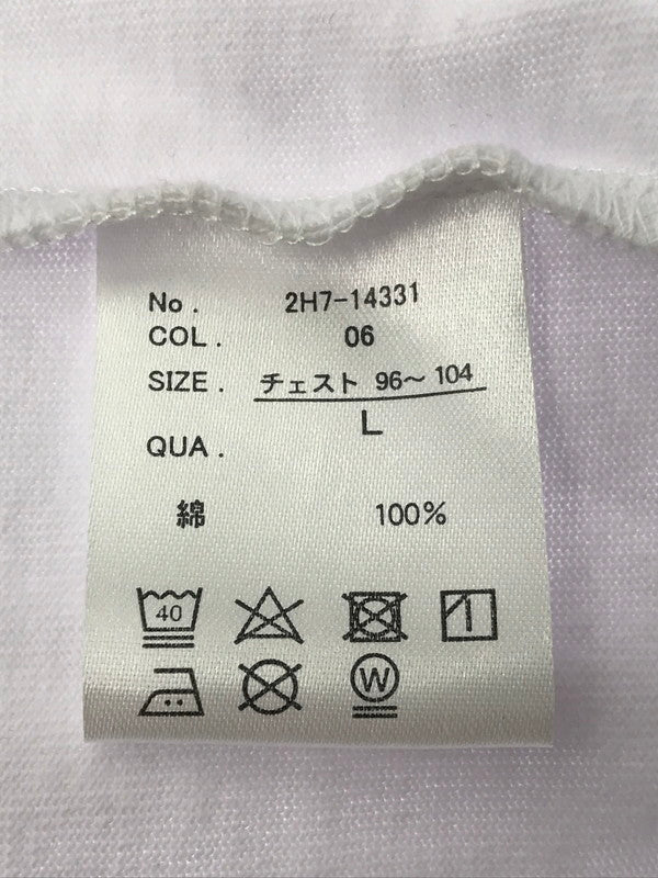 【中古美品】【メンズ】 MARK GONZALES マークゴンザレス GRAPHIC S/S T-SHIRT グラフィック ショートスリーブ Tシャツ 半袖 トップス 150-260714-YY-15-tagh サイズ：L カラー：ホワイト 万代Net店