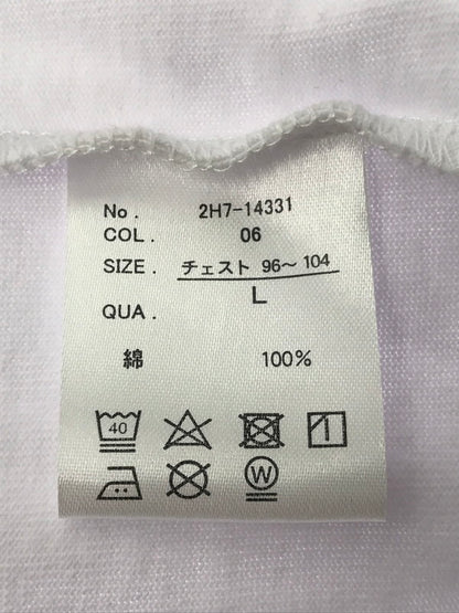 【中古美品】【メンズ】 MARK GONZALES マークゴンザレス GRAPHIC S/S T-SHIRT グラフィック ショートスリーブ Tシャツ 半袖 トップス 150-260714-YY-15-tagh サイズ：L カラー：ホワイト 万代Net店