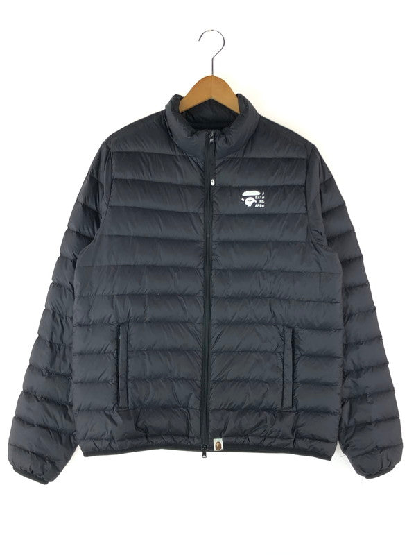 【中古品】【メンズ】 A BATHING APE アベイシングエイプ  LIGHT WEIGHT DOWN JACKET 001GDF201014X ライトウエイト ダウンジャケット アウター 142-240504-kk-19-tag サイズ：L カラー：ブラック 万代Net店