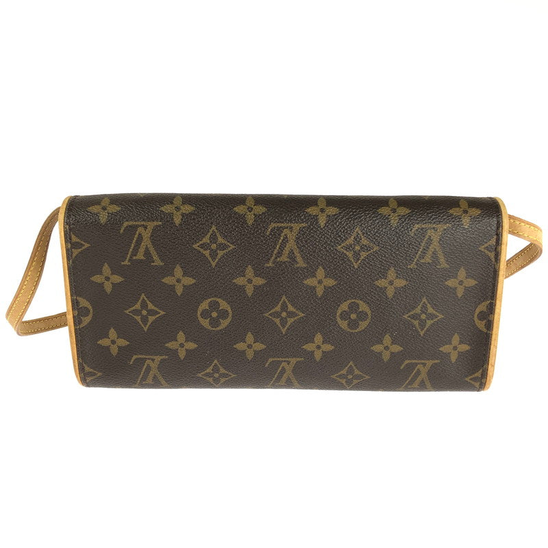 【中古品】【レディース】 LOUIS VUITTON ルイ・ヴィトン モノグラム ポシェット ツイン GM M51852 FL1000 カバン ショルダーバッグ 179-240508-mo-13-tag カラー：モノグラム 万代Net店