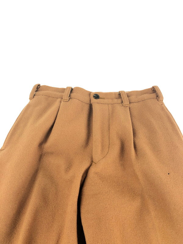 【現状渡し品】【メンズ】 45rpm ４５アールピーエム  WOOL PANTS ウール パンツ ボトムス 157-240508-yk-5-tag サイズ：表記なし カラー：ブラウン 万代Net店