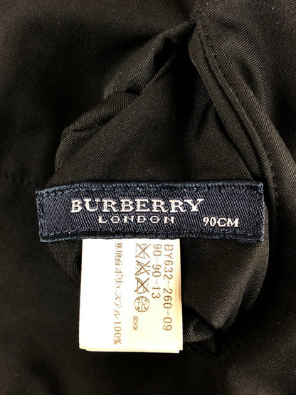 【中古品】【キッズ】 BURBERRY バーバリー BURBERRY LONDON バーバリー ロンドン REVERSIBLE VEST BY632-260-09 リバーシブル ベスト トップス 174-240511-mo-3-tag サイズ：90 カラー：ブラック/ベージュ 万代Net店