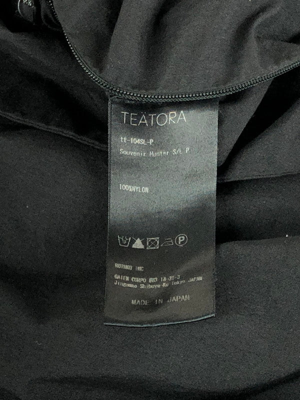 【中古品】 TEATORA テアトラ SOUVENIR HUNTER S/L PACKABLE TT-104SL-P スーベニア ハンター S/L パッカブル ライトアウター ジャケット 141-240508-kk-2-tag サイズ：48 カラー：ブラック 万代Net店