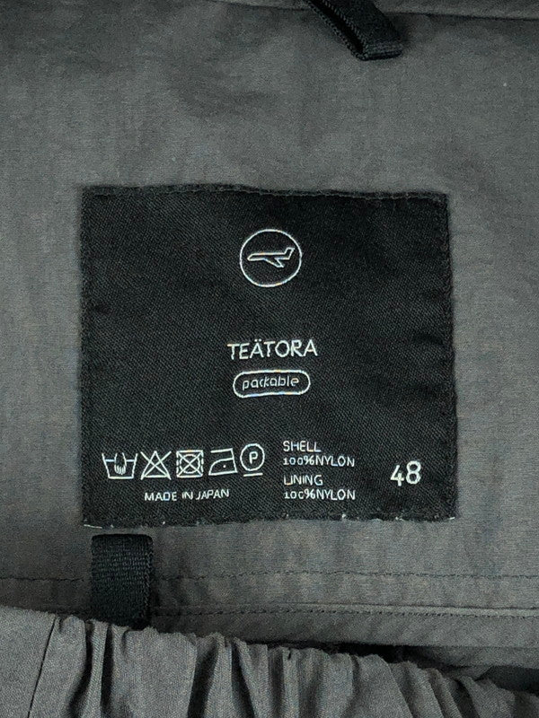 【中古品】【メンズ】  TEATORA テアトラ WALLET PANTS PACKABLE TT-004-P ウォレットパンツ パッカブル ボトムス 152-240508-kk-17-tag サイズ：48 カラー：チャコール 万代Net店