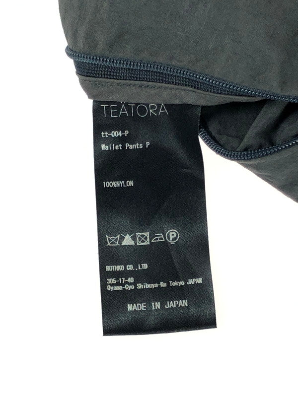 【中古品】【メンズ】  TEATORA テアトラ WALLET PANTS PACKABLE TT-004-P ウォレットパンツ パッカブル ボトムス 152-240508-kk-17-tag サイズ：48 カラー：チャコール 万代Net店