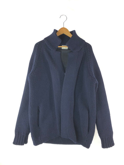 【中古品】【メンズ】 ACNE STUDIOS アクネストゥディオズ  14AW BYRON SH TRENCH SWEATER トレンチセーター アウター ニットジャケット 141-240508-kk-4-tag サイズ：S カラー：ネイビー 万代Net店