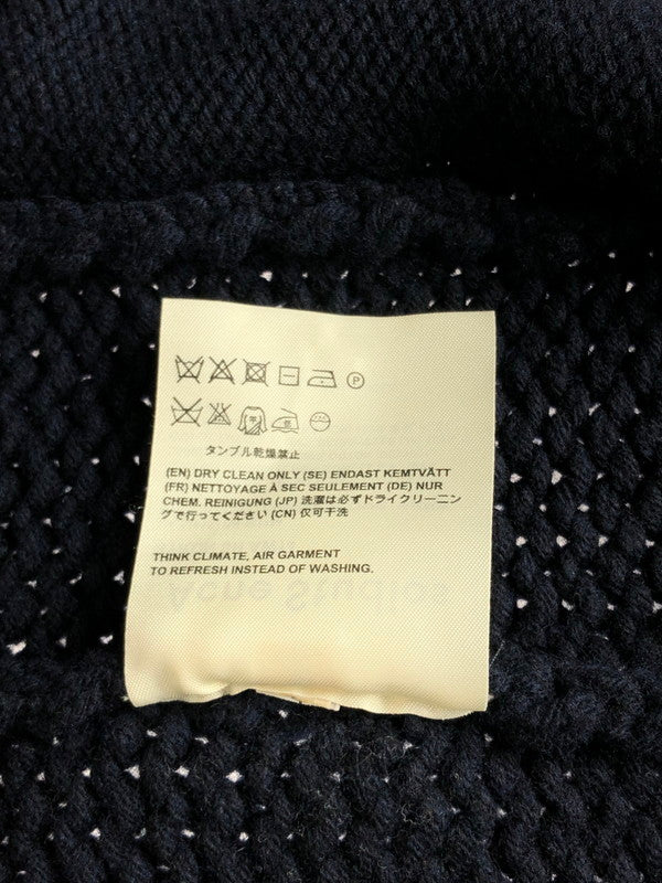 【中古品】【メンズ】 ACNE STUDIOS アクネストゥディオズ  14AW BYRON SH TRENCH SWEATER トレンチセーター アウター ニットジャケット 141-240508-kk-4-tag サイズ：S カラー：ネイビー 万代Net店