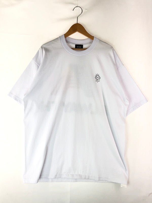 【中古美品】【メンズ】 BEAMS ビームス BACK PRINT TEE 11-08-0337-445 バックプリントTシャツ 半袖 トップス 147-240710-mo-5-tag サイズ：XXL カラー：ホワイト 万代Net店